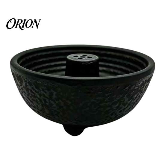 Aromatherapy Burner Vintage Tripod Incense Holder with Lid, Cast Iron Burner, Metal Cauldron Zen Home Decor Censer, Cone Coil for Resins Charcoal
