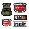511 Badge Zacht Rubber Klittenband Badge 3D PVC Label Crossfit Logo Pak met Waterdichte Badge Wasbaar