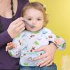 Baby Long Sleeve Waterproof Bibs Set of 4 for 0-6 Months Multicolor with Pocket