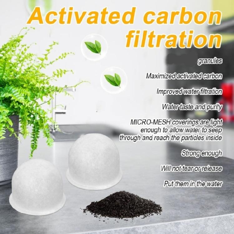 6Pieces Water Filter Pods Kitchen Appliance Part Coffee Improvement Filter for Coffee Makers WGCM100S WGCM110S WGCM120S