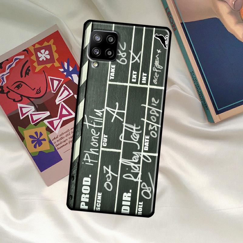 Clapper Board Case For Samsung Galaxy A52 A32 A12 A33 A06 A16 A26 A36 A56 A15 A53 A13 A34 A54 A14 A35 A55
