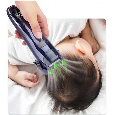 Washable Electric Auto Vacuum Baby Hair Clipper Quiet Haircut Machine Suction Less Mess Infant Trimmer Children Hairdress
