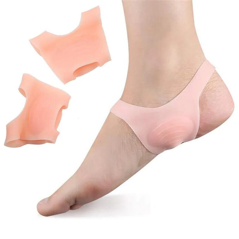 O-type Foot Corrector Arch Support Sleeves Insoles Pads No Slip Shoes Silicone Orthopedic Insoles Foot Care Tools