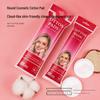 Thickened Pure Cotton Makeup Remover Pads: Lint-Free, Round Facial & Eye Cleansing Pads