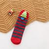 Cute Japanese Soft Comfortable Breathable For Christmas Female Socks Coral Velvet Medium Tube Socks
