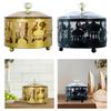 Sugar Bowl Canister European Decorative Ornament Seasoning Box Storage Jar