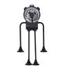 Octopus Suction Cup USB Mini Fan: Quiet, Portable, Universal for Desktop and Kitchen.