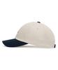 Eondeokeonteulol Cotton Color Block Ball Cap Uc / Authentic Bb / Navy