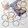 16-Piece Colorful Rice Bead Taylor Bracelet Set - Bohemian Swiftie Style