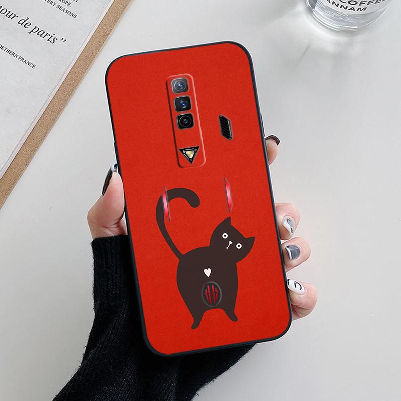 Für ZTE Nubia Red Magic 7 Hüllen 7Pro Mode Weiche TPU Silikon Rückseite Für redmagic 7 7S Pro 10 air Handyhüllen Fundas