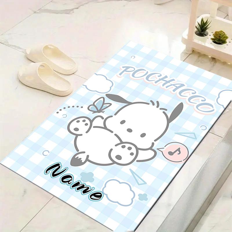 Custom 1Pc Pochacco'S Musical Adventure Rug Office Carpet Indoor Outdoor Entrance Doormat Nonslip Soft And Comfortable Living Room D2915281