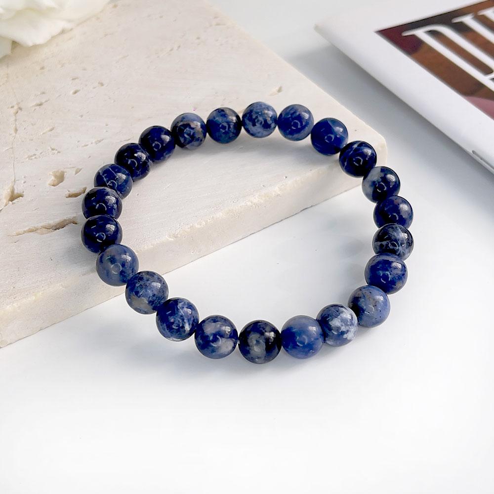 Wholesale 8 Mm Charm Beaded Bracelet Natural Stone Bracelet Crystal Bracelet Natural Stone Beaded Bracelet