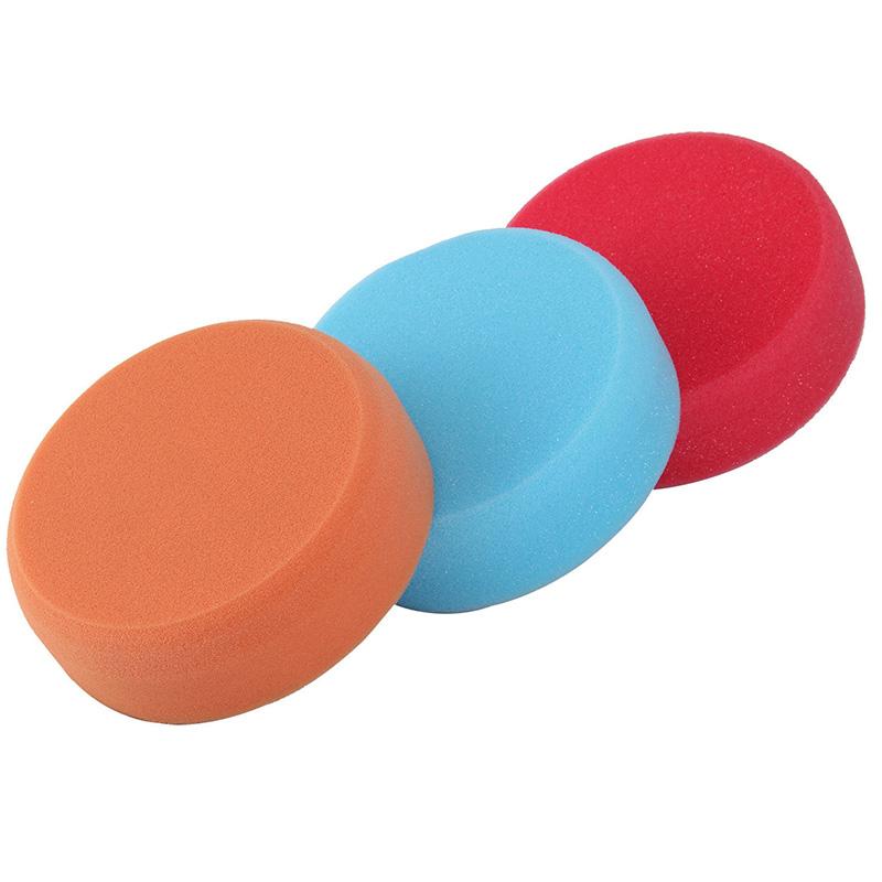 150mm Auto Auto M14 Gewinde Polieren Wachsen Reinigen Polieren Schwamm Weiche Pads Kit