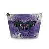 Women Butterfly Print Cosmetic Bag Toiletries Organize Travel Storage Case 6722