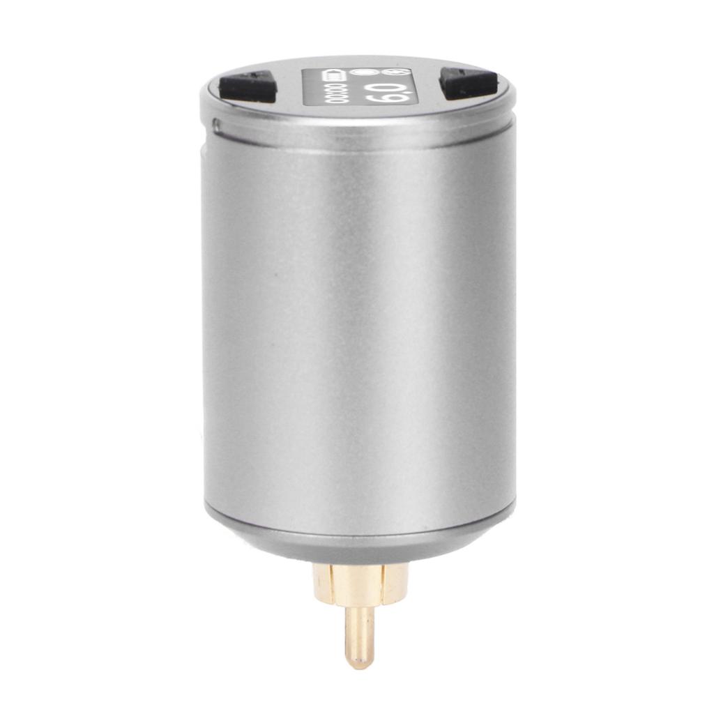 1500mAh Tattoo Power Supply Wireless RCA Interface Rechargeable LCD Screen 4‑12V Adjustable Tattoo