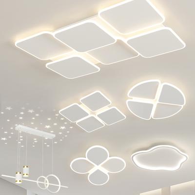 Dæmpbar Loftslampe Moderne Simpel Indendørs Belysning Velegnet Til Soveværelse Stue Spisestue Firkantet Rund Akryl Lys