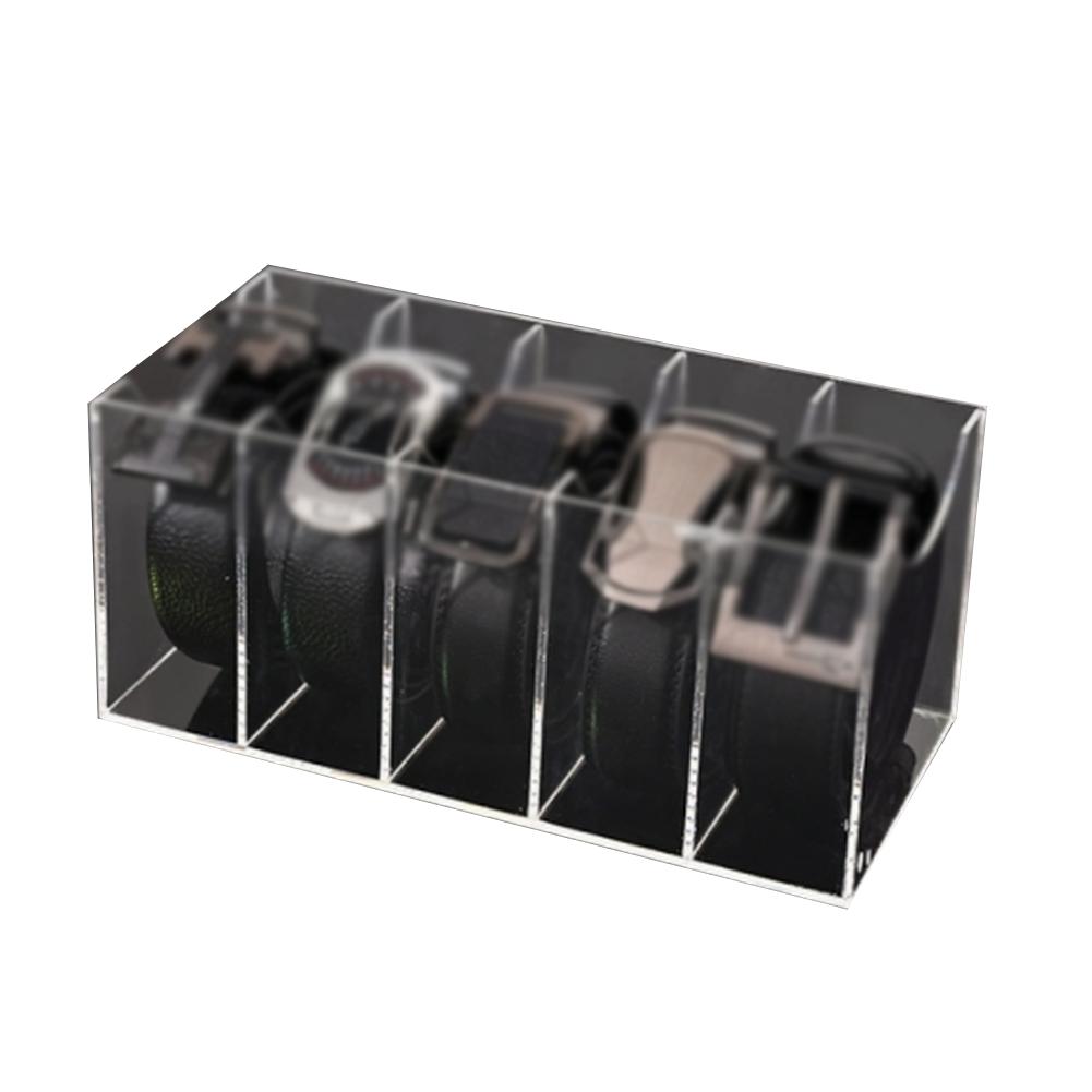 Organizzatore per Cinture Organizzatore in Acrilico Contenitore Multi-scomparto