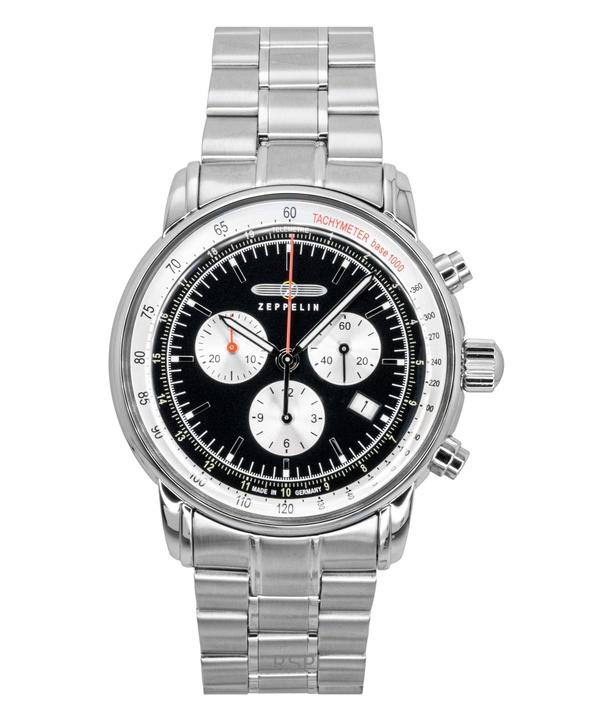 

Zeppelin LZ 14 Морской Хронограф Нержавеющая сталь Черный циферблат Кварцевый 8888MB2 Мужские часы чёрный