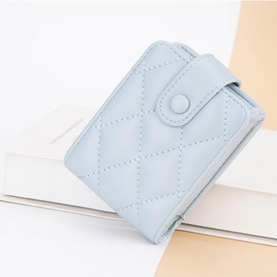 Women Lipstick Storage Bag with Mirror Faux Leather Solid Color Portable Mini Travel Women Makeup Lip Gloss Tint Stain Lacquer Organizer Case