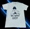 Neues Eazy-E Wir wollen Eazy Compton NWA Herren Vintage Konzert Rap T-Shirt
