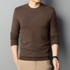 G·TENNA Men's D-HAC3658 100% Wool Crew Neck Pullover Sweater