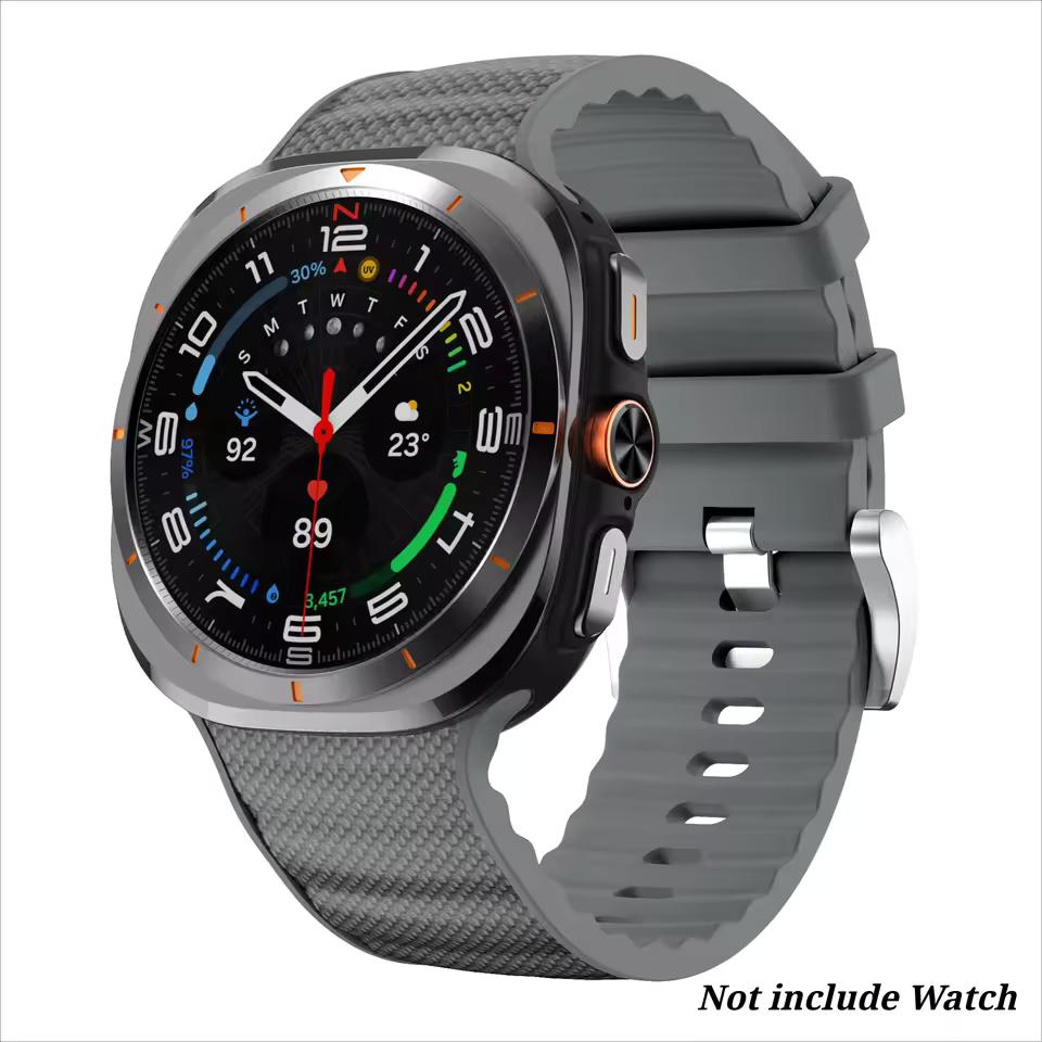 PeakForm Band For Samsung Galaxy Watch Ultra 2 47mm Original Silicone Nylon Sport Correa Bracelet Watch Ultra 2024/2025/2026Straps
