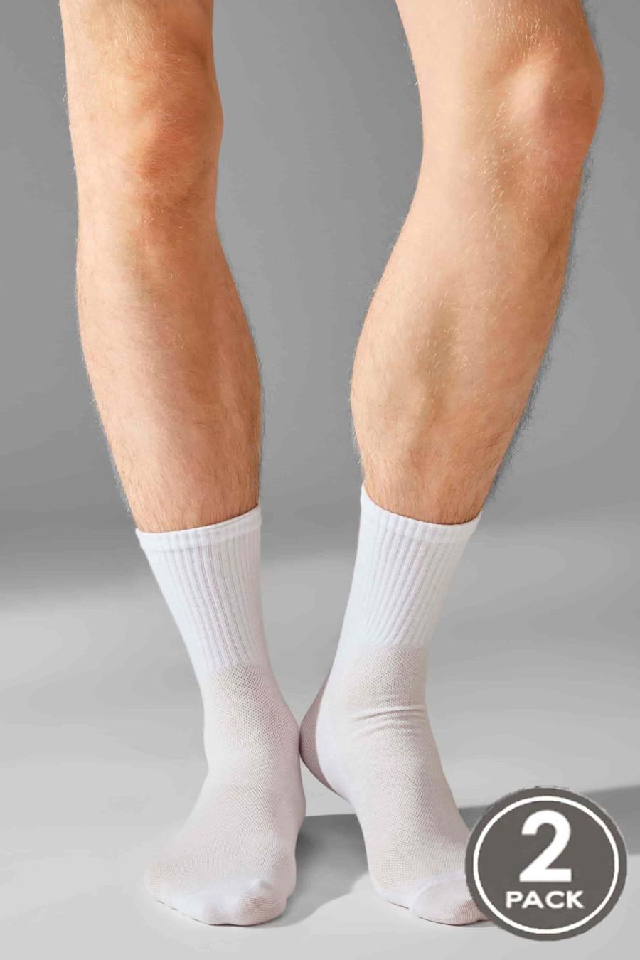 

Шкарпетки, 2 штуки Legs (97007) 41-44 білий