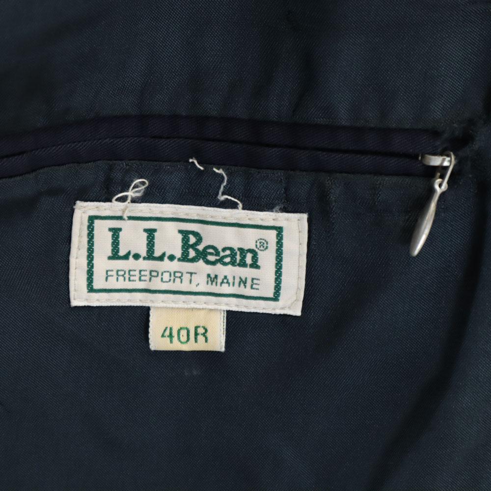 L.L.BEAN Sacou croit vintage anii '80 bush fabricat în SUA 40R Blazer bleumarin Bărbați Folosit