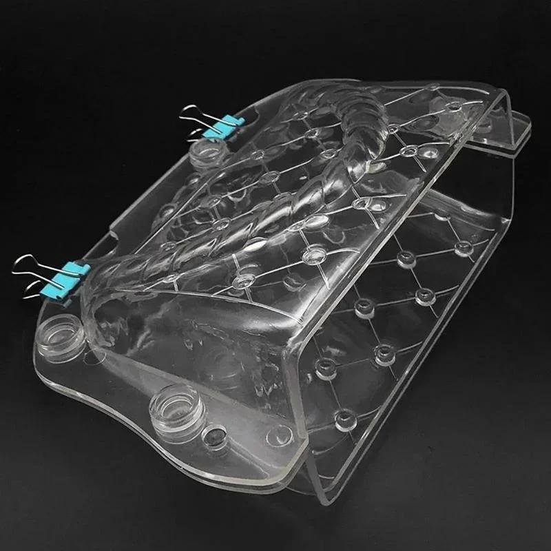 Transparent Plastic Cake Mold Creative 3d Handmad Diy Fashion Ladies Cake Bag Suitable Home Kitchen Cooking Supplies Baking Tool