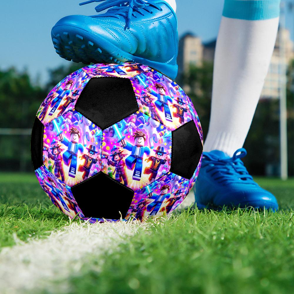 Roblox Theme Size 5 Soccer Ball, Suitable for Both Indoor and Outdoor Matches, a Gift Suitable for Everyone.