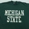 Vintage 90s MICHIGAN STATE UNIVERSITY SPARTANS T-Shirt SMALL Ncaa Soft Thin