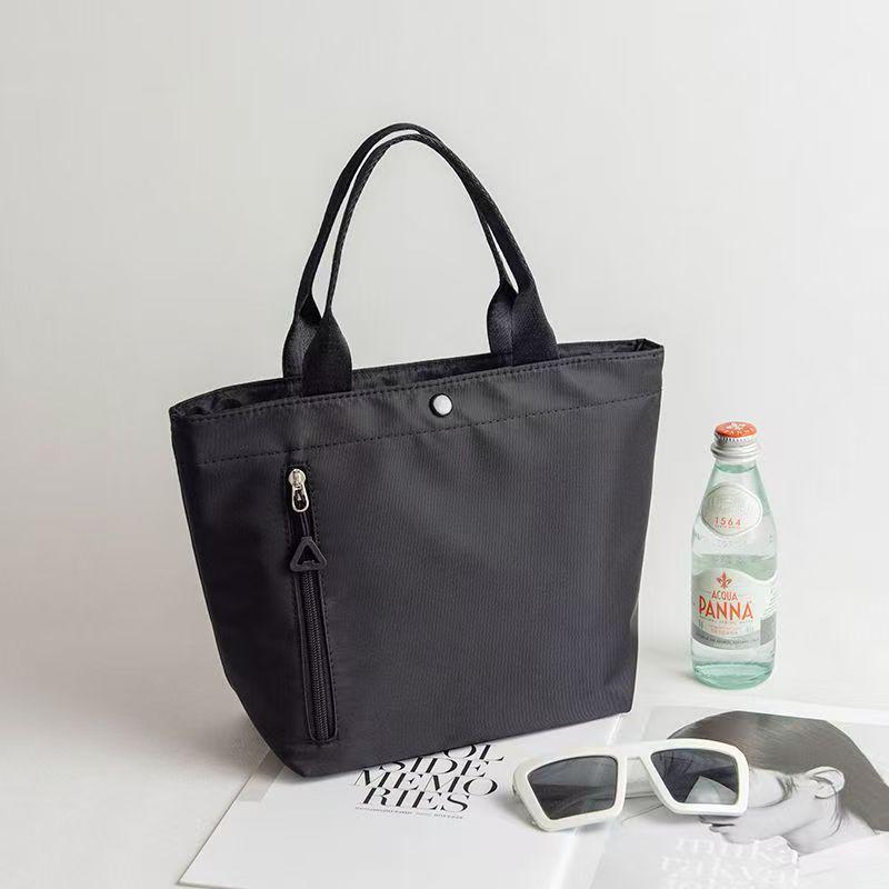 Große wasserabweisende Reißverschluss-Tragetasche im koreanischen Stil - Vielseitig, schlicht und schmutzabweisend