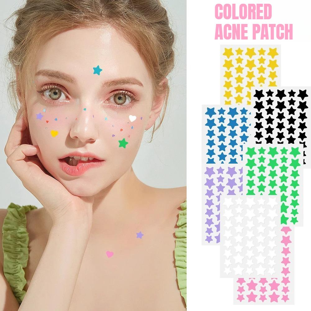 Colorful Star Acne Patch Improve Women Skin Hydrocolloid Acne Tool Invisible Acne Cover Pimple Patch Skin Care Tools