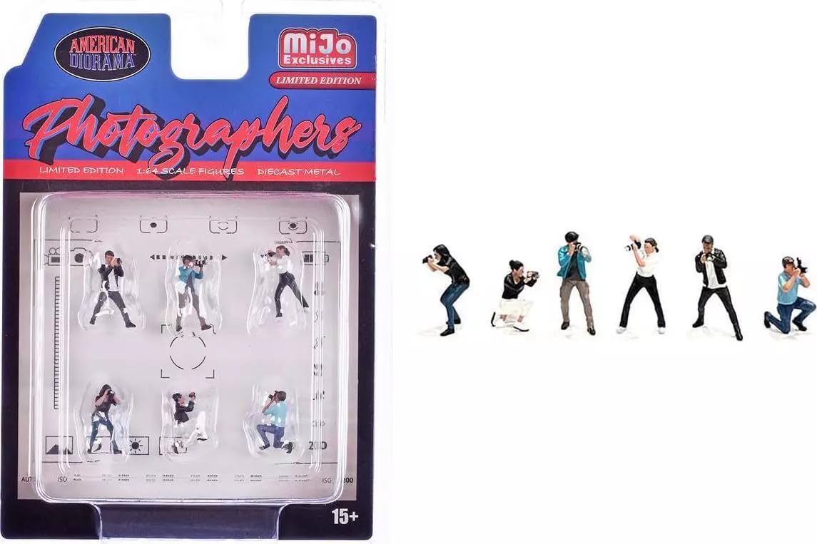 

Американский набор фигурок для диорамы для фотографов Американский набор фигурок для диорамы для фотографов 1/64 [предмет]