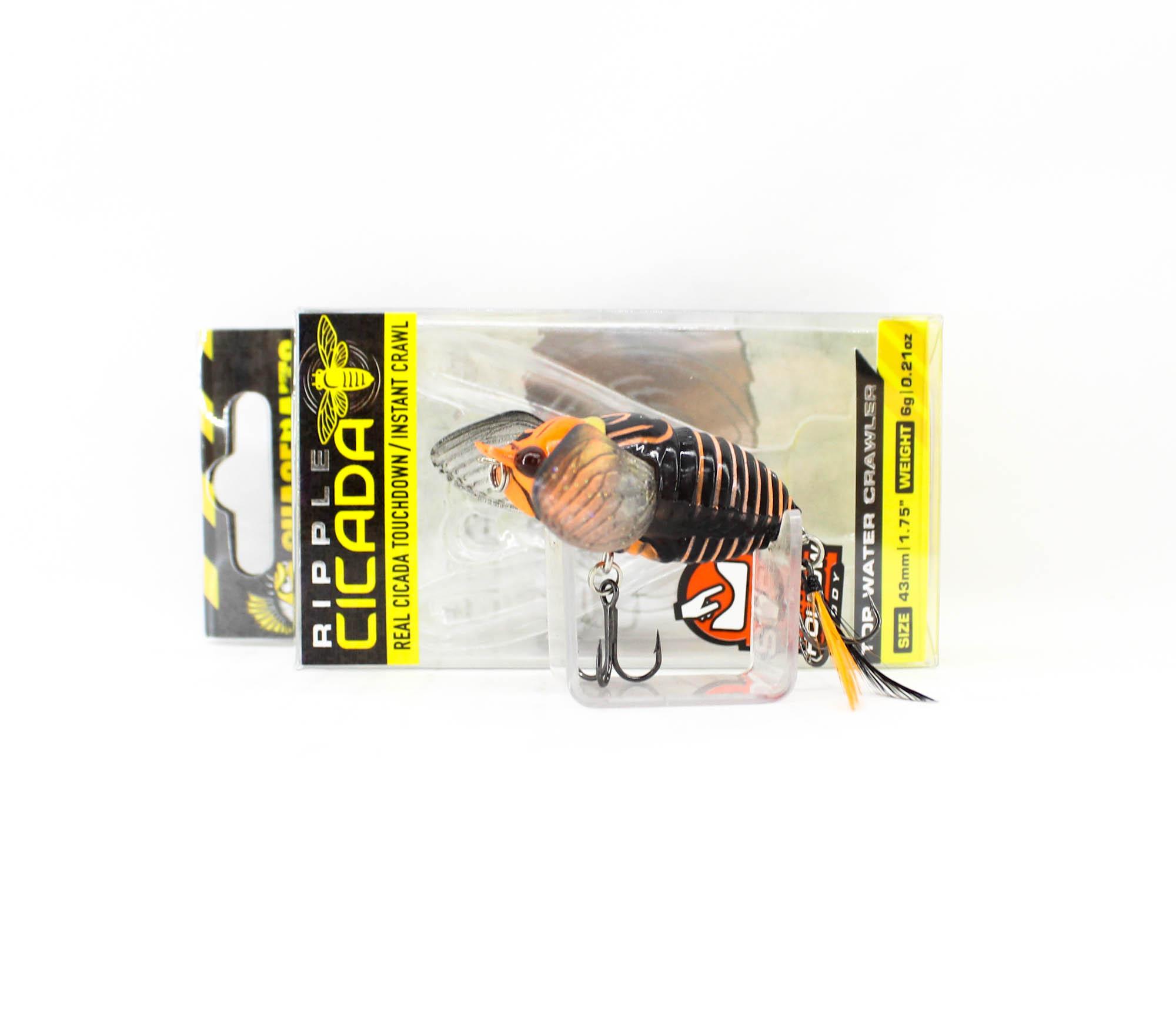 

Chasebaits Ripple Cicada 43 мм Плавающая приманка 07 (8343)