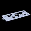 Border Baking Template Art Plastic DIY Fondant Molds Cake Decorating Tool Cake Stencil World Map