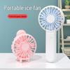Customizable Logo Portable USB Folding Neck Hanging Fan - Compact Student Gift