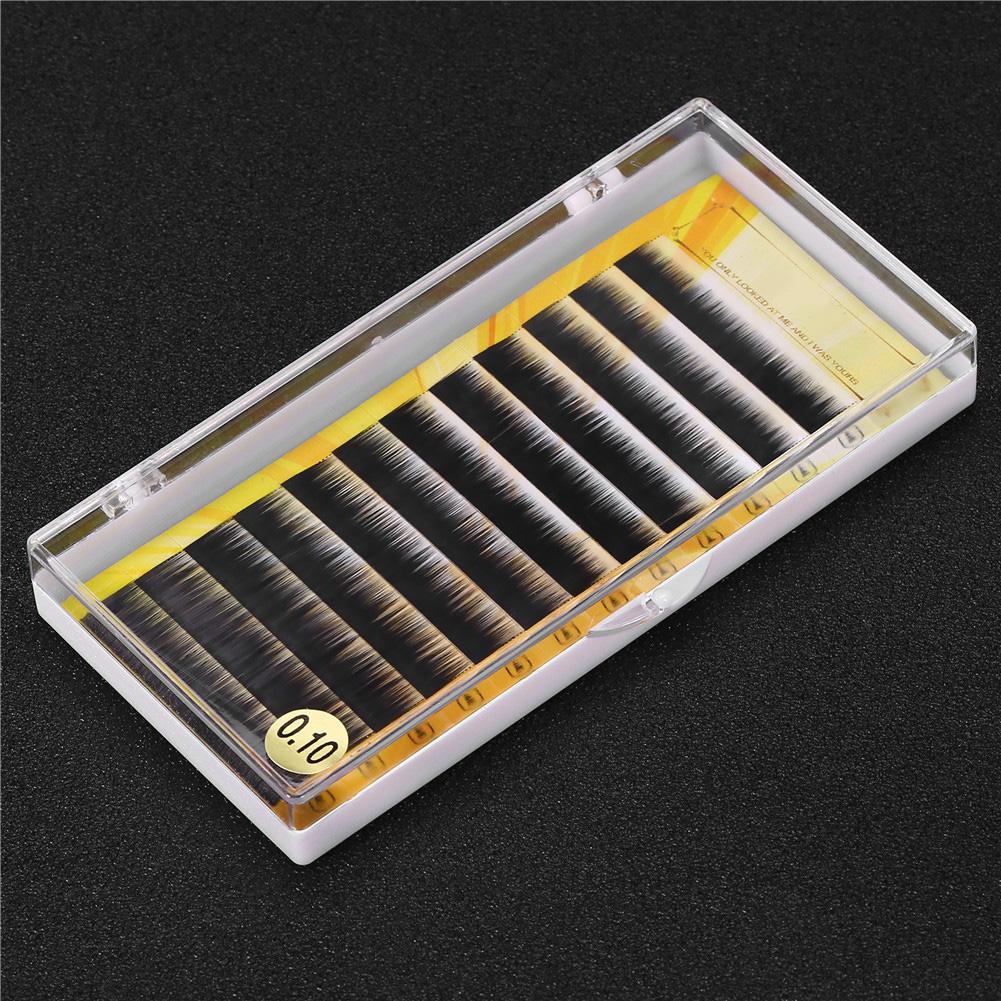 Mixed Black False Eyebrow Extension Fake Eyebrow Enhancer Individual Eyebrows 5-8mm