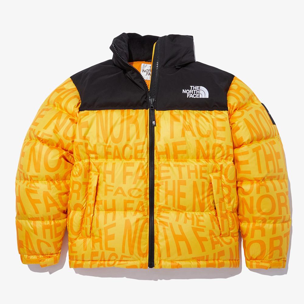

THE NORTH FACE NJ1DN51N White Label Новинка Пуховик с принтом