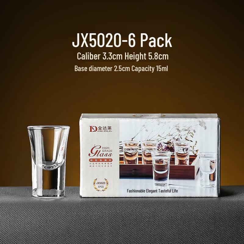 Thickened Stemmed Shot Glass