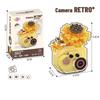 Creative Retro Photo Camera&Flowers Building Blocks Diy Toys Small Particle Bricks Assembly Puzzle Toys For Christmas Gifts