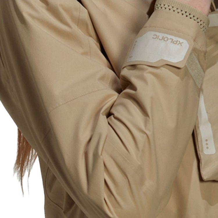 Adidas Casual Sports Hooded Long Sleeve Jacket Women Jacket Khaki HB4060