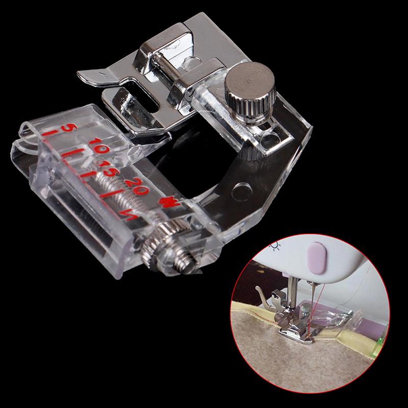 Adjustable Bias Tape Snap Binder Foot Sewing Machine Part Presser Feet one size