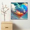 New Arrival 5D DIY Full Circle Diamond Painting "Colorful Clouds of Love" Embroidery Cross Stitch Home Decor Gift