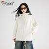 Tucano Women's Lightweight Windproof Hooded Sports Jacket