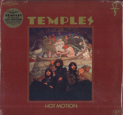 

LP Record TEMPLES - Hot Motion ATLP294 ATO Records 2019 UK Rock