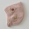 Soft Infant Ear Protection Hat Windproof Toddler Knit Hat Baby Knitted Cap  Autumn Winter