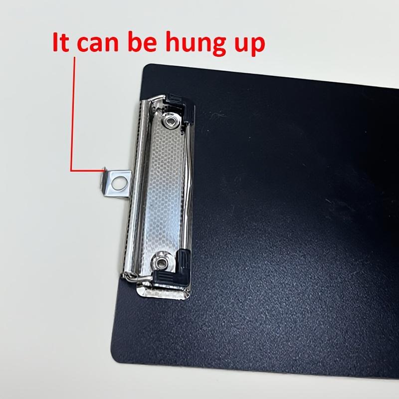 6pcs Clip Pad, A4 Binder with Loose-Leaf Writing Board Metal Folder Suitable for Note Paper, Documents and Drawings