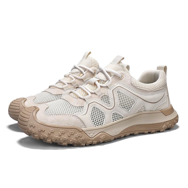 Fashion Breathable Male Mesh Shoes Outdoor Flats Tenis Sport Shoes Stylish Walking Footwear New Trainers Sandals Mens Casual Sneakers