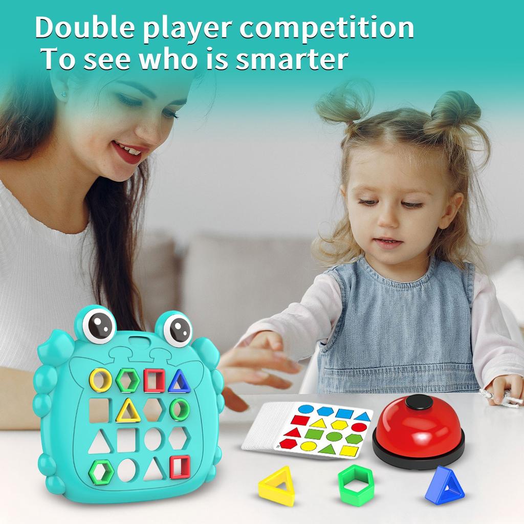Crab Geometric Figure Matching Two-player Parent-child Interactive Game